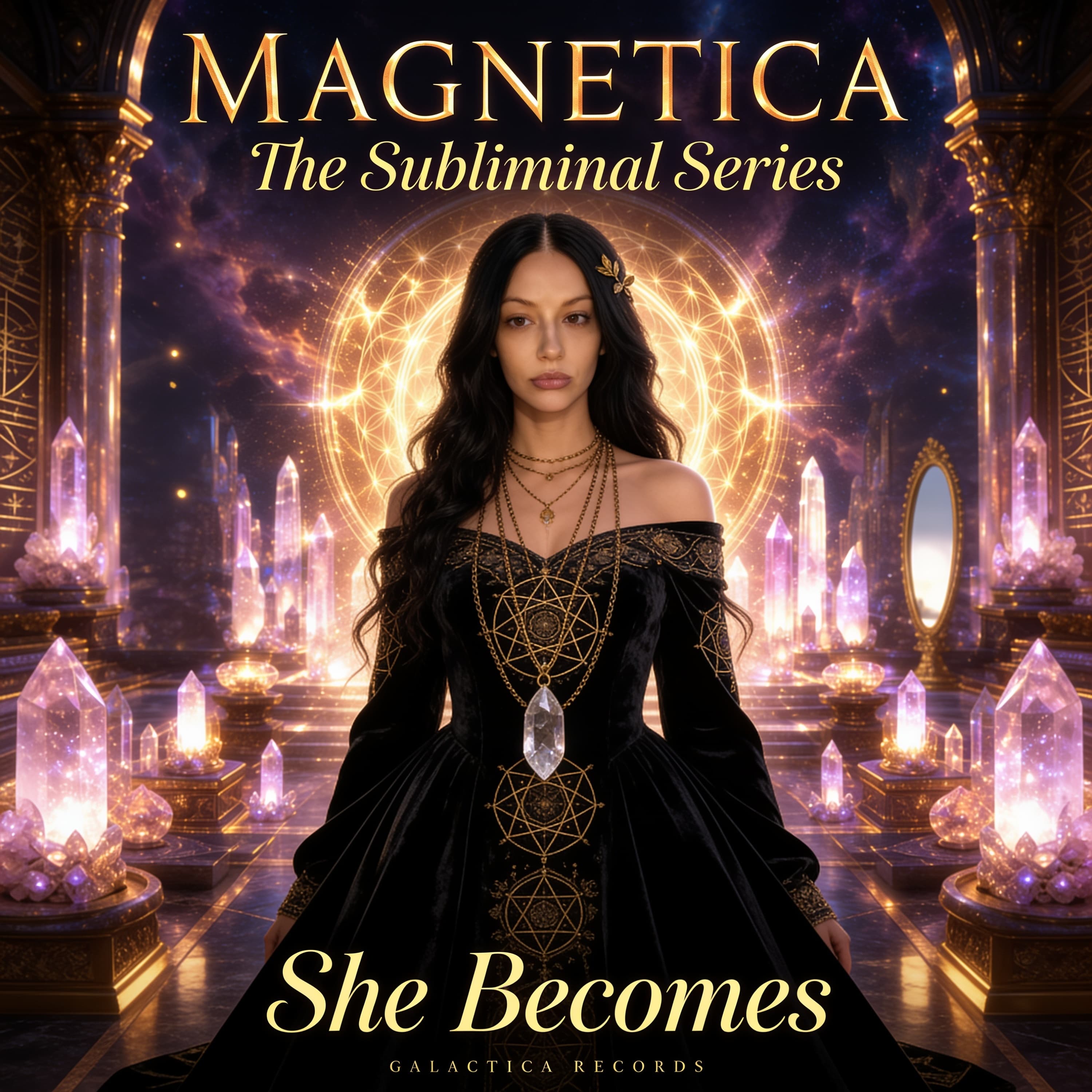 Celestial portrait mood for Mary Magnetica